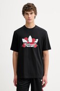 adidas Originals t-shirt bawełniany męski kolor czarny z nadrukiem KS7621