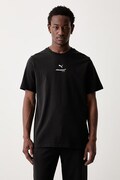 Puma T-shirt męski bawełniany McLaren czarny 637448