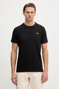 Lacoste t-shirt męski kolor czarny z nadrukiem TH0003
