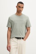Calvin Klein T-shirt męski bawełniany zielony LV04LF809G