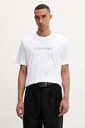 Calvin Klein T-shirt męski bawełniany beżowy LV04LF813G