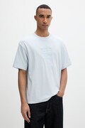 Calvin Klein T-shirt męski bawełniany niebieski LV14RF817G