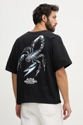 Alpha Industries t-shirt bawełniany Scorpion Cyborg męski kolor czarny z nadrukiem 266515