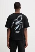 Pamučna majica Alpha Industries Scorpion Cyborg boja: crna, s tiskom, 266515