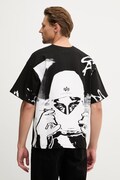 Alpha Industries pánske bavlnené tričko Balaclava Backprint čierne 266504