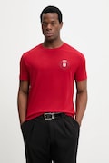 Gant t-shirt bawełniany męski kolor czerwony z nadrukiem 2003391