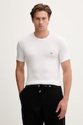 Emporio Armani Underwear футболка basic чоловіча з віскозою 2 шт. бежева EM001849 AF18893
