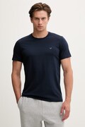 Emporio Armani Underwear T-shirt basic męski bawełniany z elastanem 2-pack granatowy EM000391 AF18881