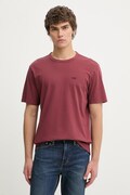 Levi's t-shirt bawełniany LEVIS ORIGINAL TEE męski kolor czerwony gładki 005GX