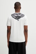 C.P. Company t-shirt bawełniany męski kolor biały z nadrukiem RCCMTS725A005100W