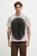 MM6 Maison Margiela T-shirt bawełniany męski szary SH0GC0064.M20177