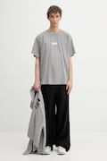 MM6 Maison Margiela t-shirt bawełniany męski kolor szary gładki SH0GC0071.M20170