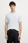 Calvin Klein Jeans t-shirt męski z bawełną niebieski LV04RD008G