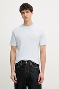 Calvin Klein Jeans t-shirt męski z bawełną niebieski LV04RD008G