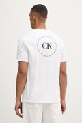 Calvin Klein Jeans t-shirt męski bawełniany biały LV04RF801G