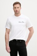 Calvin Klein Jeans T-shirt męski bawełniany beżowy LV04RF822G