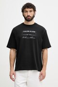 Calvin Klein Jeans t-shirt ανδρικό βαμβακερό μαύρο LV04RE827G