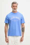 Calvin Klein Jeans T-shirt ανδρικό βαμβακερό μπλε LV04RF820G