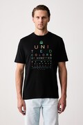 United Colors of Benetton tričko pánské bavlněné černé 39VFU1096
