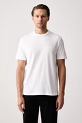 United Colors of Benetton T-shirt męski bawełniany biały 3H3WU10BJ