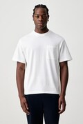 United Colors of Benetton T-shirt męski bawełniany biały 3MI5U10BO