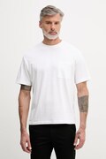 United Colors of Benetton t-shirt męski bawełniany biały 3MI5U10BO