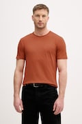 United Colors of Benetton t-shirt męski bawełniany pomarańczowy 3N78U10C2
