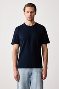 United Colors of Benetton tričko pánské bavlněné námořnické modré 3N78U10C2