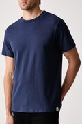 United Colors of Benetton T-shirt męski bawełniany czarny 3N78U10C2