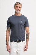 Lindbergh t-shirt męski bawełniany granatowy 30.400299