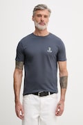 Lindbergh t-shirt męski bawełniany granatowy 30.400299