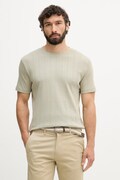 Lindbergh T-shirt męski bawełniany zielony 30.400315