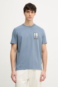 Marc O'Polo T-shirt basic męski bawełniany niebieski 5000008208