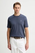 Marc O'Polo t-shirt bawełniany męski kolor granatowy gładki 5000012685