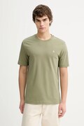 Marc O'Polo t-shirt bawełniany męski kolor zielony gładki 5000012685