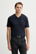 Marc O'Polo t-shirt bawełniany męski kolor granatowy gładki 5000012686