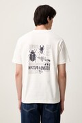 Marc O'Polo T-shirt męski bawełniany biały 5000012705