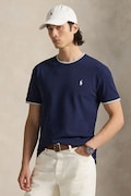 Polo Ralph Lauren tricou culoarea bleumarin, uni, 710963492