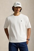 Polo Ralph Lauren T-shirt oversize bawełniany męski biały 710A12979