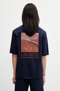 Lacoste T-shirt bawełniany męski granatowy TH0375