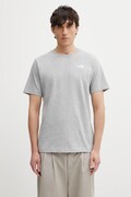 The North Face t-shirt Simple Dome męski kolor szary melanżowy NF0A8CZ2CQO1