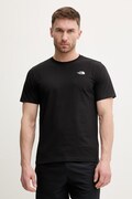 The North Face t-shirt Simple Dome męski kolor czarny gładki NF0A8CZ2JK31