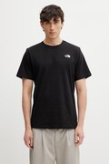 The North Face t-shirt Simple Dome męski kolor czarny gładki NF0A8CZ2JK31