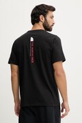 The North Face t-shirt VERTICAL męski kolor czarny z nadrukiem NF0A8GV1JK31