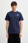 The North Face t-shirt EVOLUTION męski kolor granatowy z nadrukiem NF0A8B6K8K21