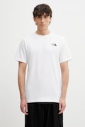 The North Face t-shirt EVOLUTION męski kolor biały z nadrukiem NF0A8B6KFN41
