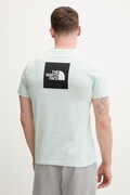The North Face t-shirt EVOLUTION męski kolor zielony z nadrukiem NF0A8B6KG701
