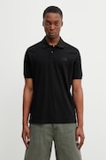 The North Face polo bawełniane REGULAR POLO męski kolor czarny gładki NF0A8C1PJK31