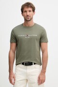 Tommy Hilfiger tricou pentru bărbați, din bumbac verde MW0MW11797