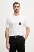 Tommy Hilfiger t-shirt basic męski bawełniany biały MW0MW42367